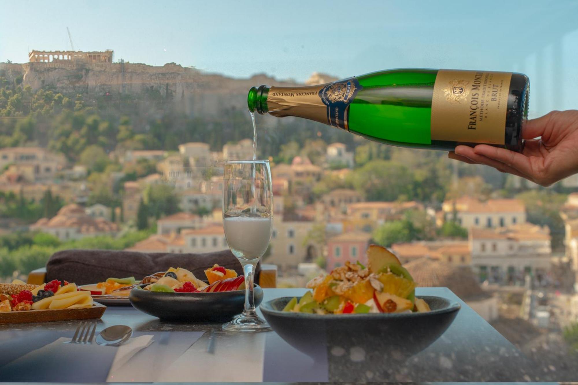 Downtown Suites By Athens Tower Exteriör bild